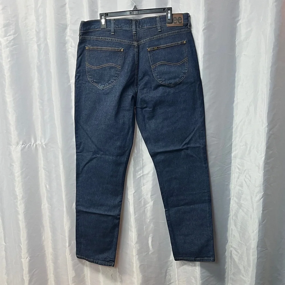 Lee Men's Deep Indigo Relaxed Jeans 2376